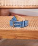 Ceinture daim azur