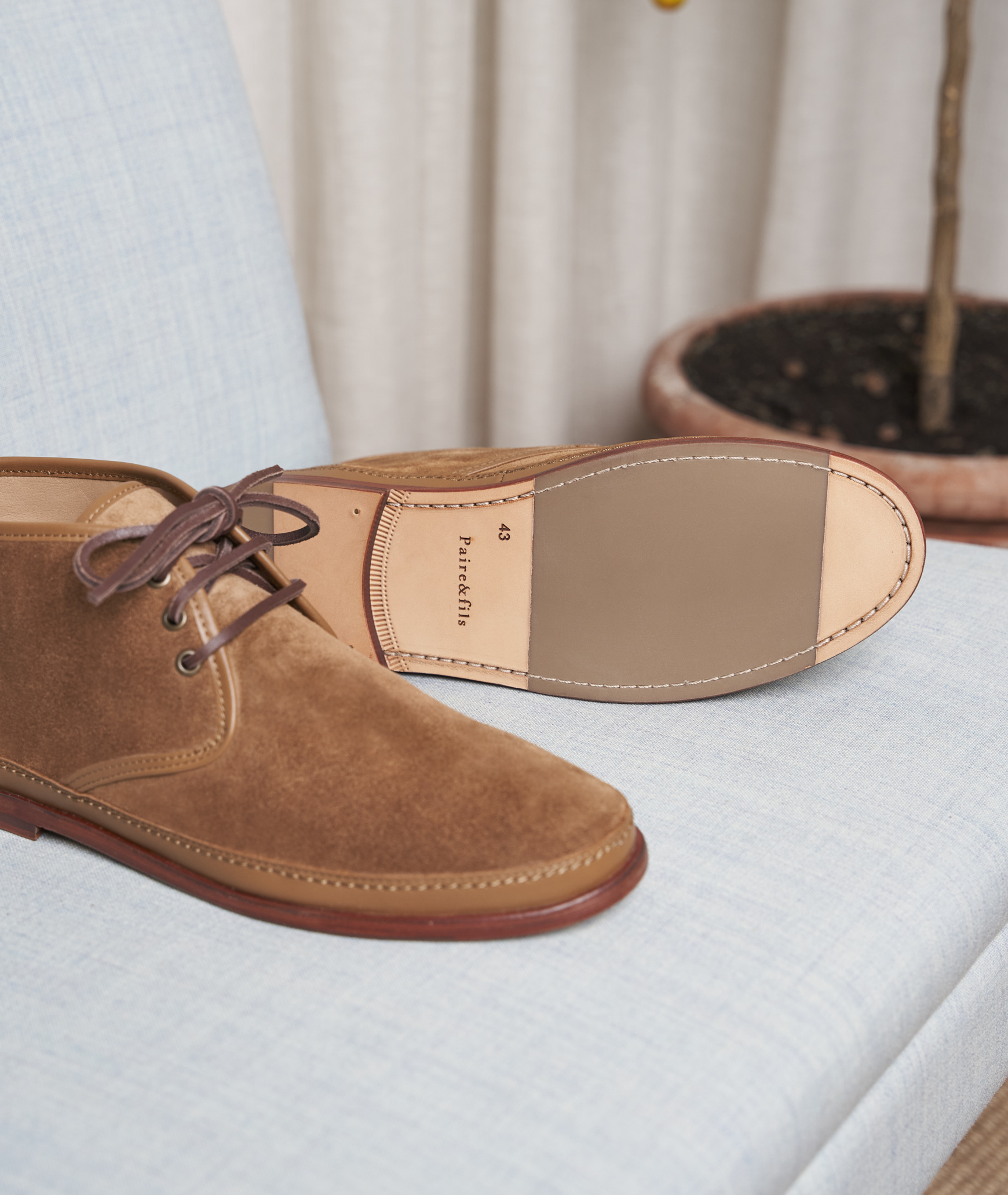 Size 39 Deluxe Desert Boots - Turquoise