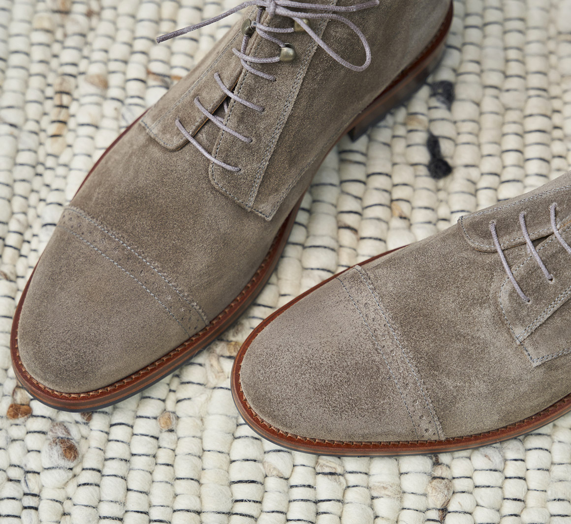 Chaussures Homme Deer Stags - Pointure 9.5 US, Cuir Marron, Style Oxford, Neuf Avec Défauts (soldes)